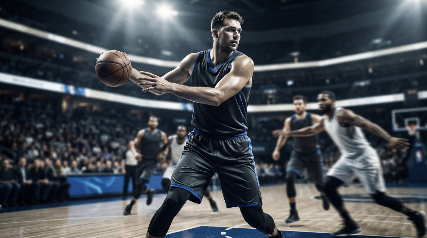 Editorial illustration for From Stretch Four to Skilled Size: How the NBA's Big Men Became Playmakers